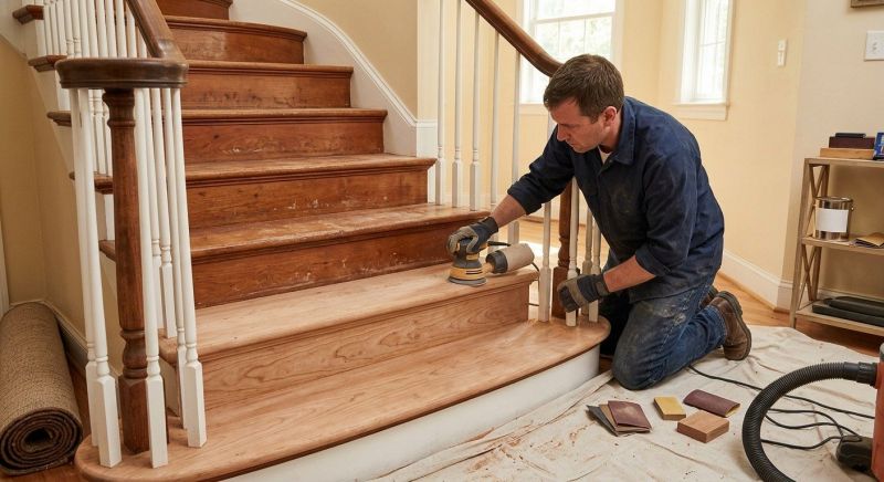 Cherry Floor Refinishing in Olathe, KS