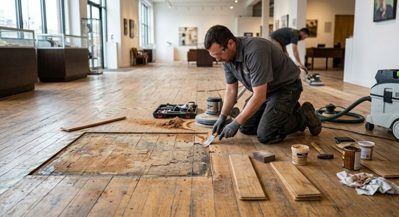 Wood Floor Finish Restoration