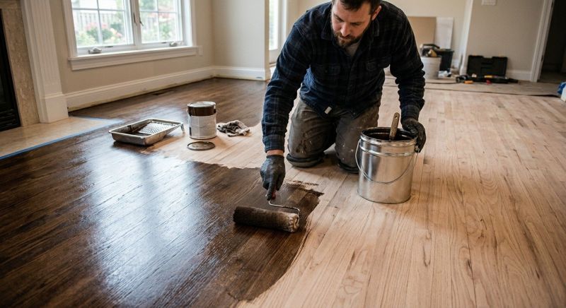 Floor Staining Service in Kansas City, KS