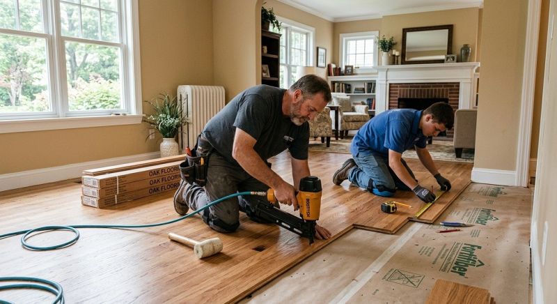 Hardwood Floor Installation in Phoenix, AZ