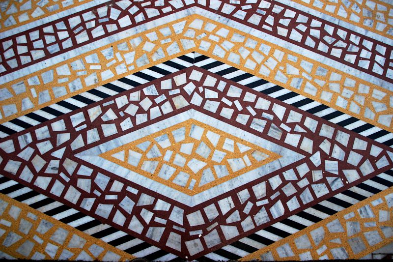 Mosaic Tile Floor Installation in Annapolis, MD