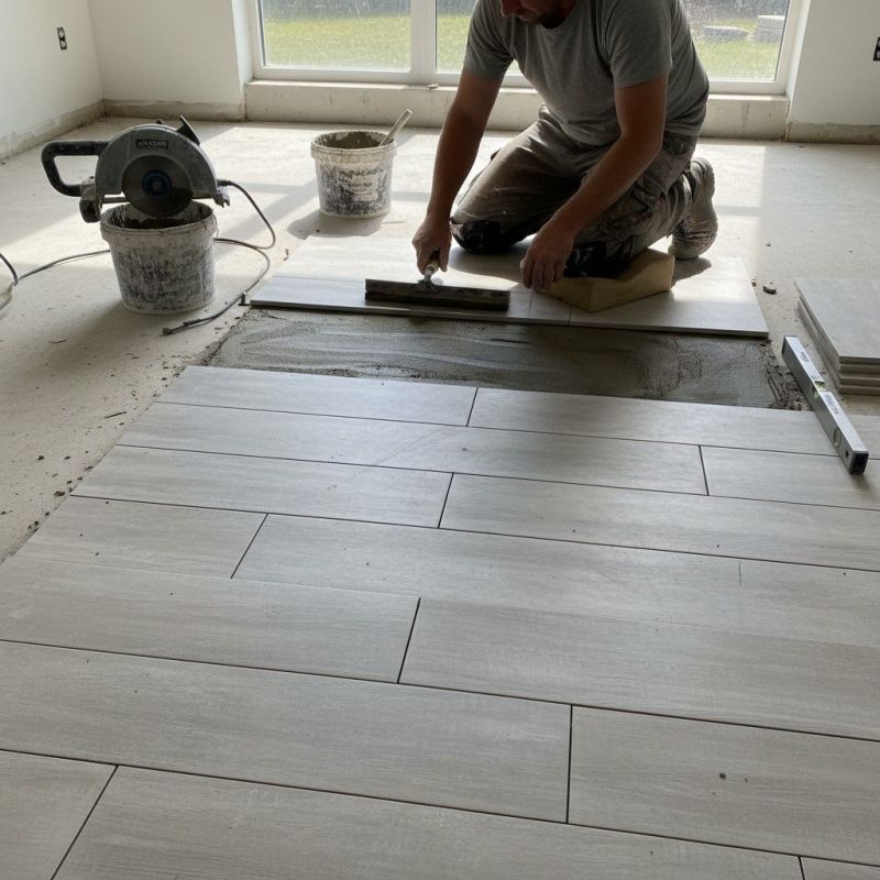 Slate Tile Floor Installation in Baltimore, MD
