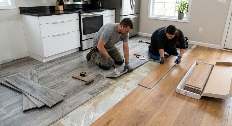 Vinyl Tile Replacement in Phoenix, AZ