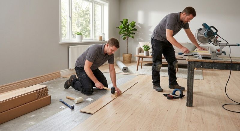 Wood Laminate Installation in Sacramento, CA
