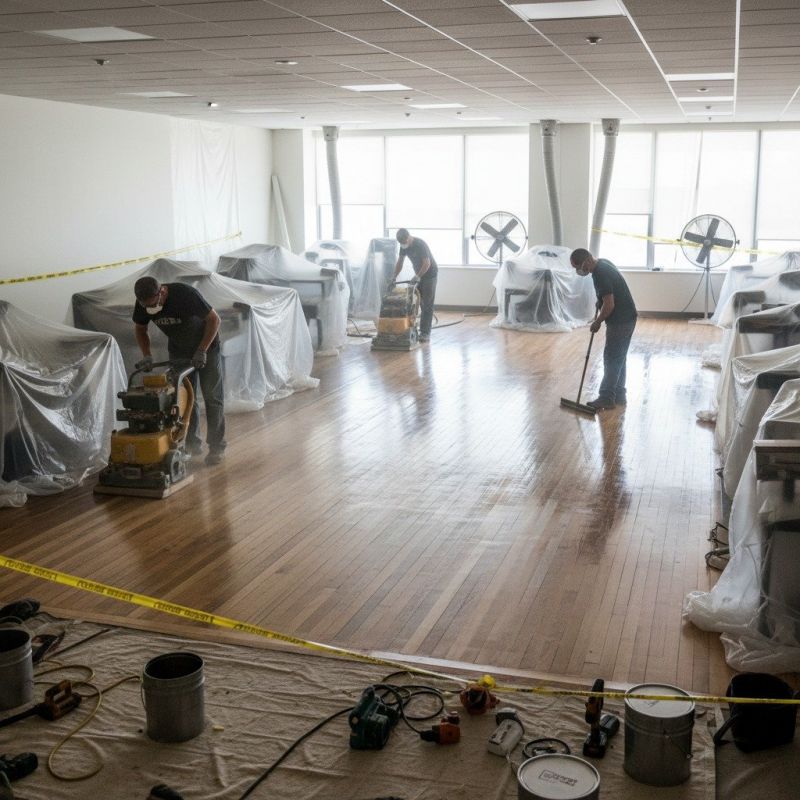 Wood Floor Finish Restoration