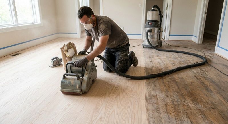 Ash Floor Refinishing in Kansas City, KS