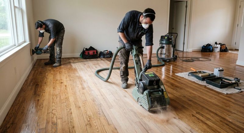 Ash Floor Refinishing in Kansas City, KS