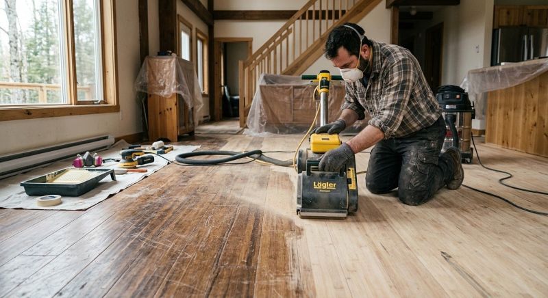 Bamboo Floor Refinishing in Olathe, KS
