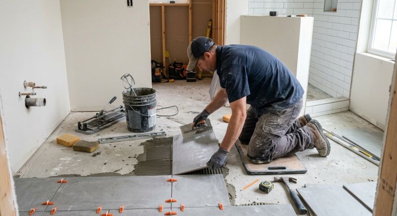 Bathroom Flooring Installation in Longmont, CO