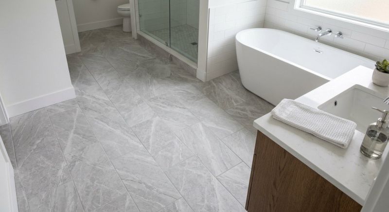 Bathroom Flooring Installation in Alexandria, VA