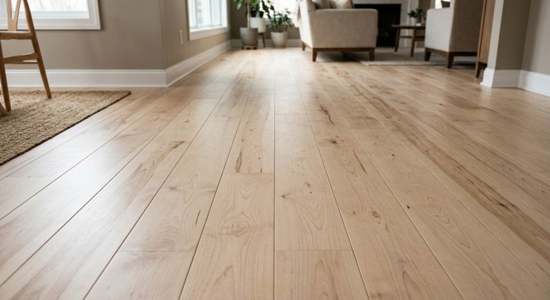 Birch Floor Installation in Manassas, VA