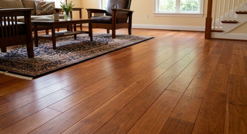 Cherry Floor Installation in Austin, TX