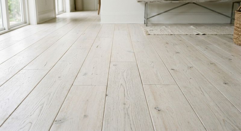 Dark Wood Floor Installation in Manassas, VA