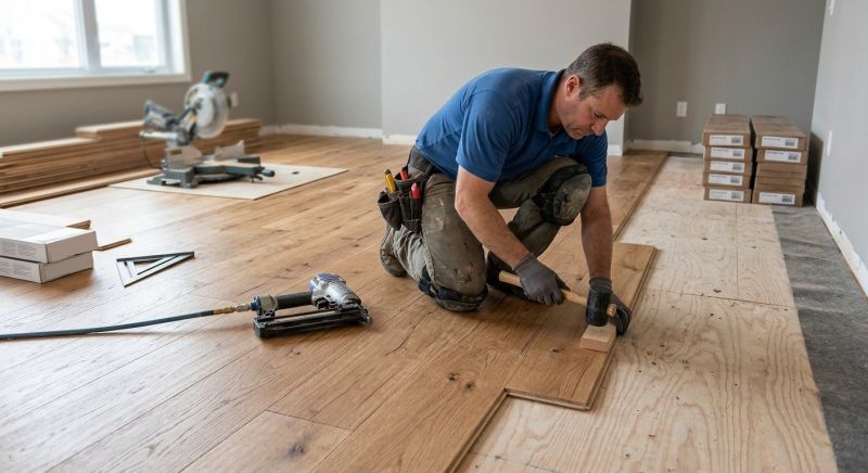 Finished Floor Installation in Austin, TX