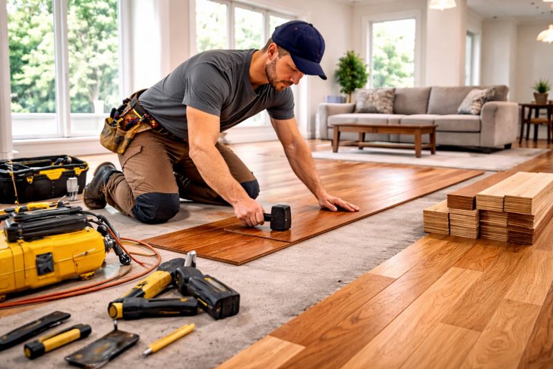 Finished Floor Installation in San Antonio, TX