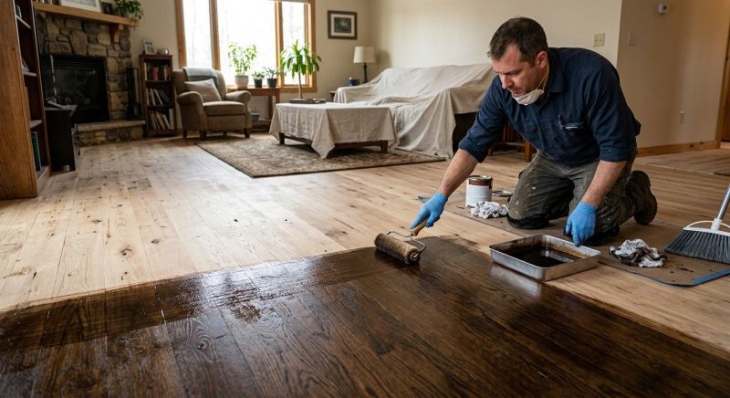Floor Staining Service in Olathe, KS