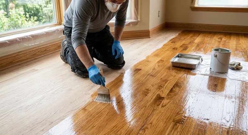 Floor Varnishing in Overland Park, KS