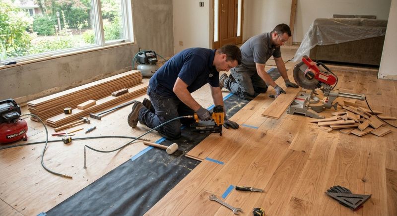 Hardwood Floor Installation in San Antonio, TX