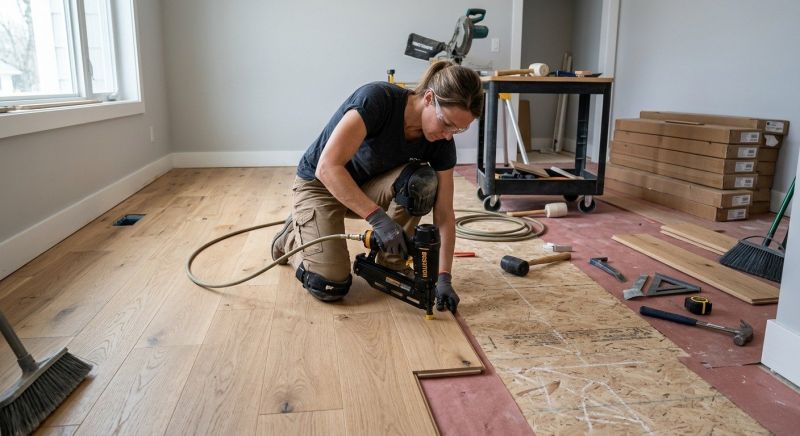 Hardwood Floor Installation in San Antonio, TX