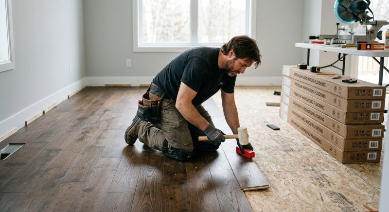 Hardwood Floor Installation in Fort Worth, TX