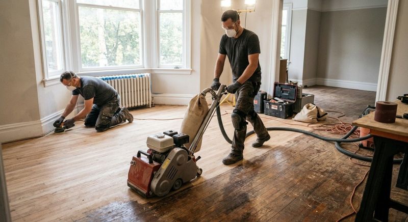 Hardwood Floor Renovation in Manassas, VA