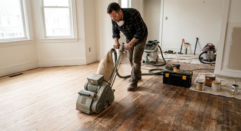 Hardwood Floor Renovation in Fort Worth, TX
