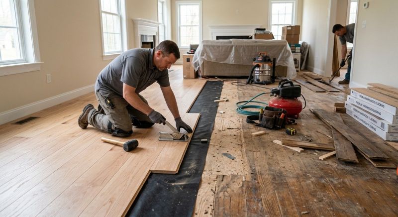 Hardwood Replacement in Manassas, VA