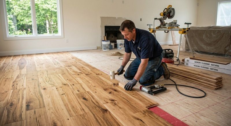 Hickory Floor Installation in Phoenix, AZ