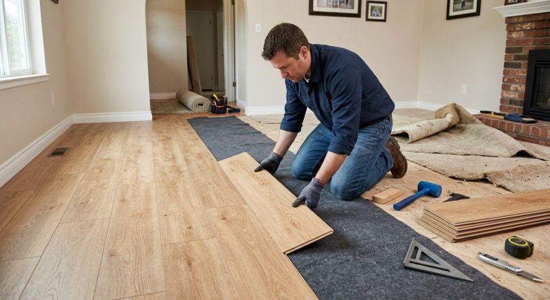 Laminate Floor Remodeling in Boulder, CO