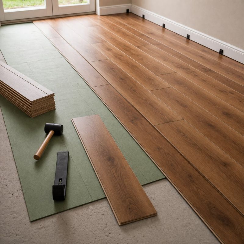 Laminate Flooring Replacement in Roseville, CA