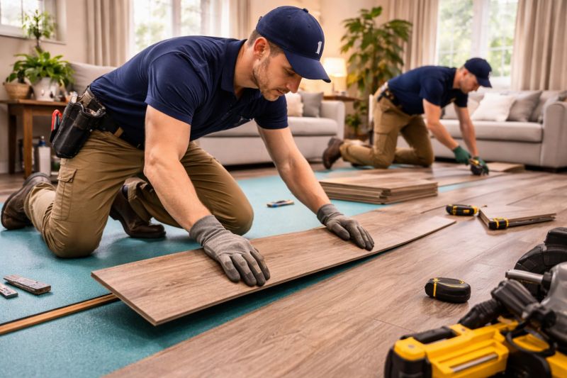 Laminate Flooring Replacement in Roseville, CA