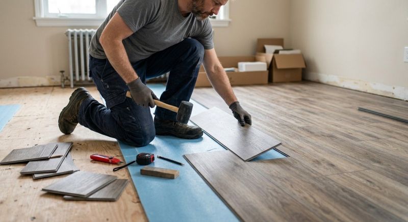 Linoleum Floor Installation in Austin, TX