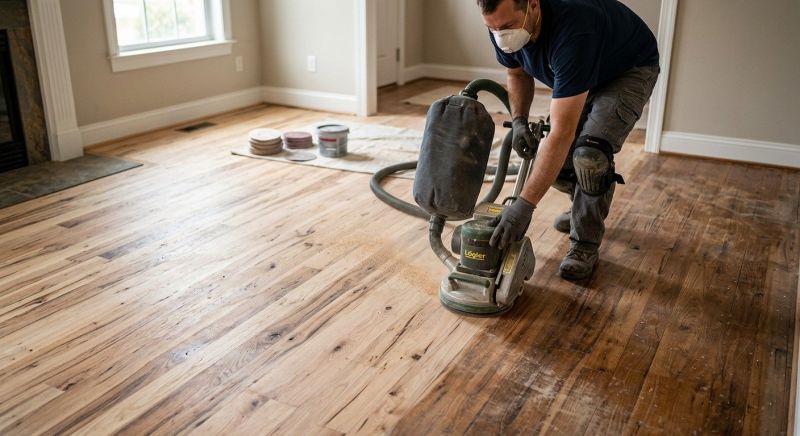 Mahogany Floor Refinishing in Overland Park, KS