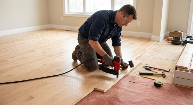 Maple Flooring Installation in San Antonio, TX