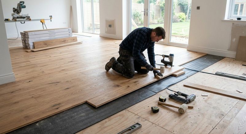 Oak Floor Replacement in Fort Worth, TX