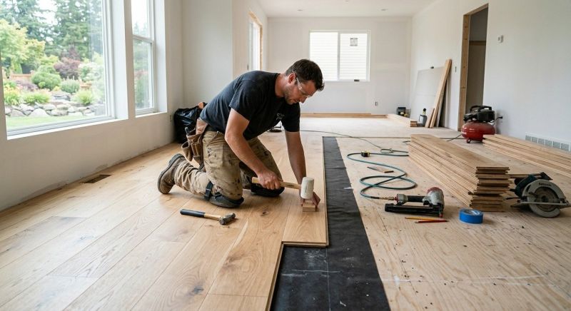 Oak Floor Replacement in Austin, TX