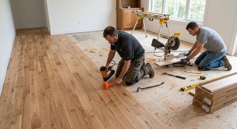 Oak Floor Replacement in San Antonio, TX