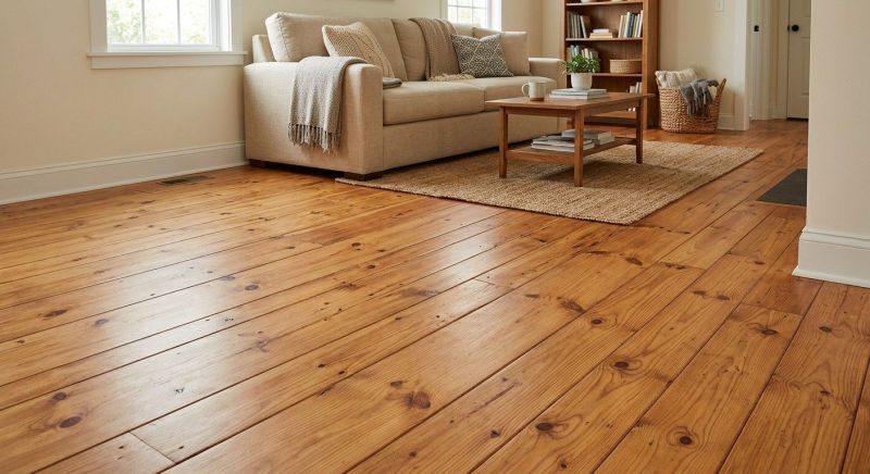 Pine Floor Installation in San Antonio, TX