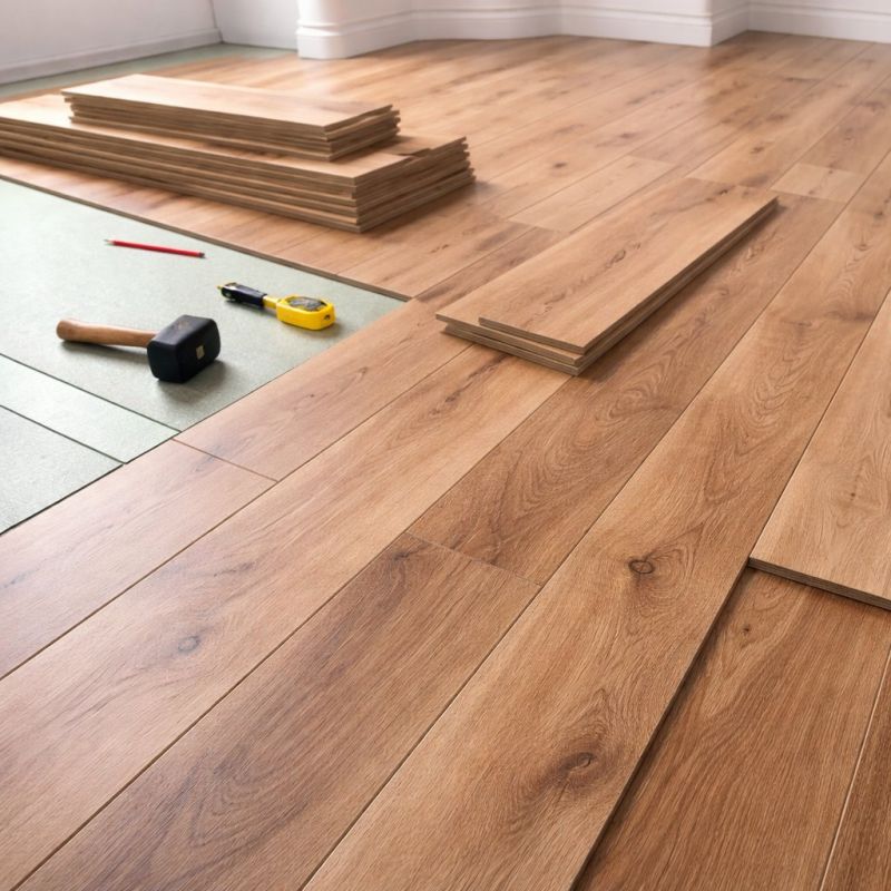 Plank Laminate Installation in Roseville, CA