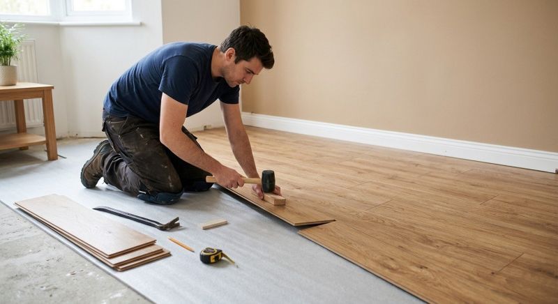 Plank Laminate Installation in Roseville, CA