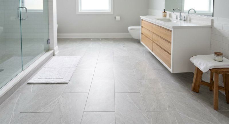 Restroom Floor Replacement in Frederick, MD