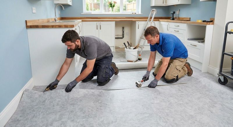 Sheet Linoleum Installation in Boulder, CO