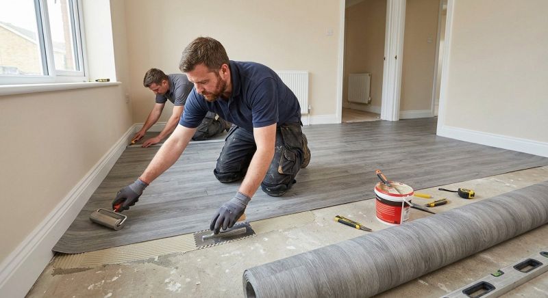 Sheet Linoleum Installation in Boulder, CO