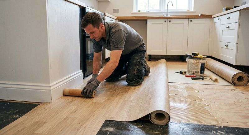 Sheet Linoleum Installation in Arvada, CO
