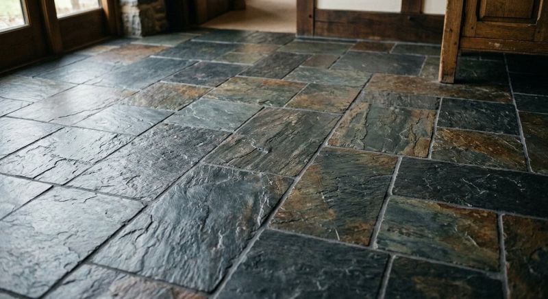 Slate Tile Floor Installation in Baltimore, MD