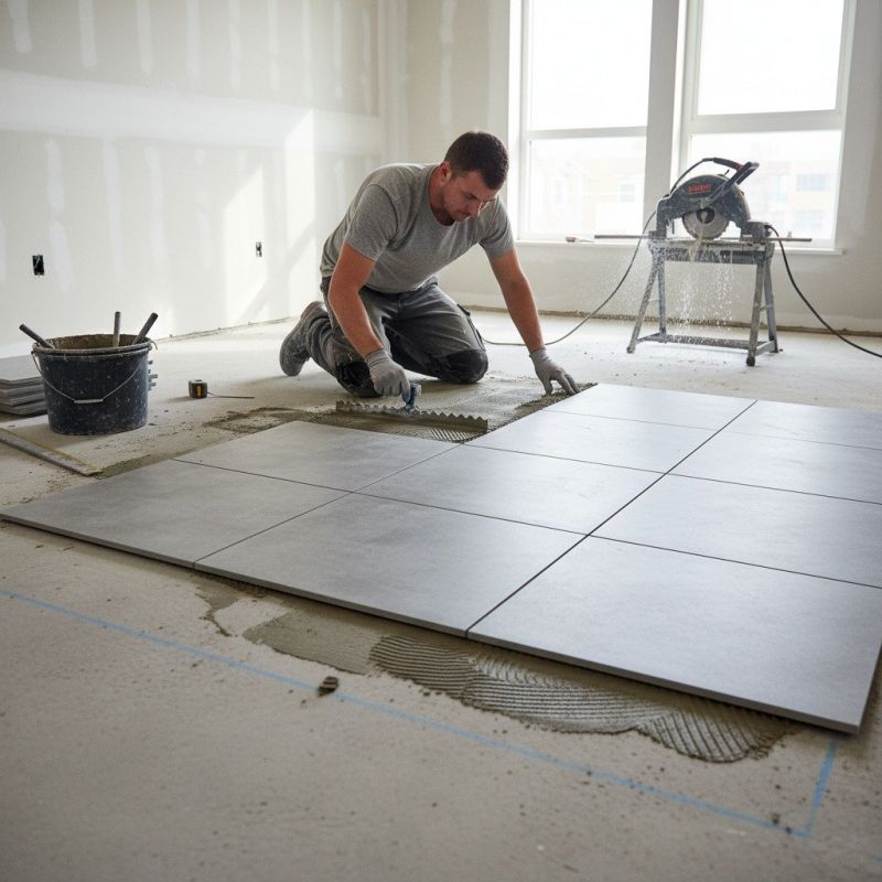 Tile Floor Installation in Fredericksburg, VA