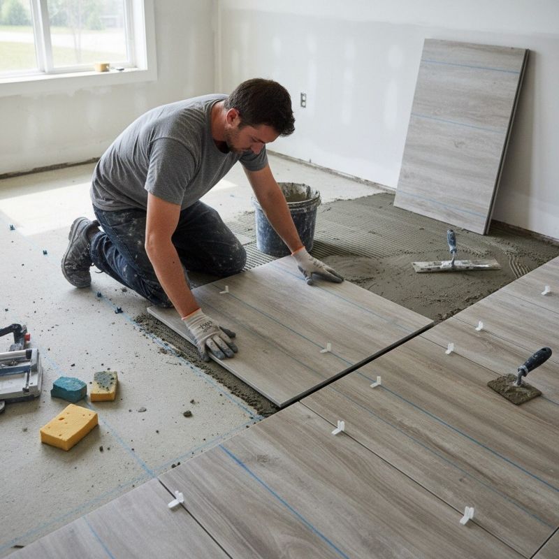 Tile Floor Installation in Fredericksburg, VA