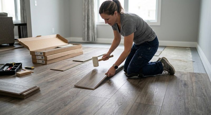 Vinyl Plank Floor Installation in Boulder, CO