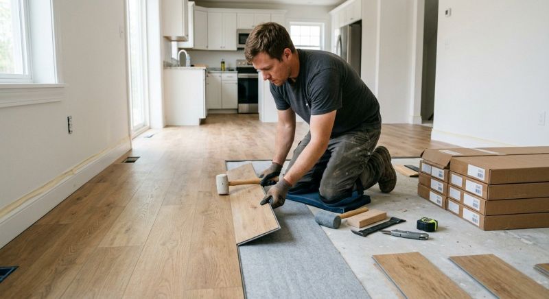 Vinyl Plank Floor Installation in Longmont, CO