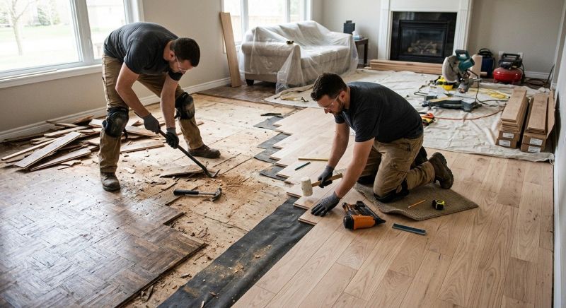 Wood Floor Replacement in Phoenix, AZ